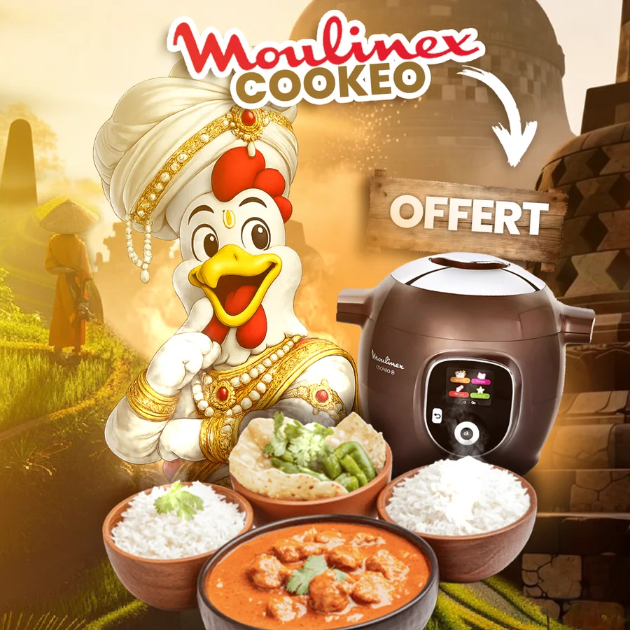 Cadeau offert : robot cuiseur Cookeo