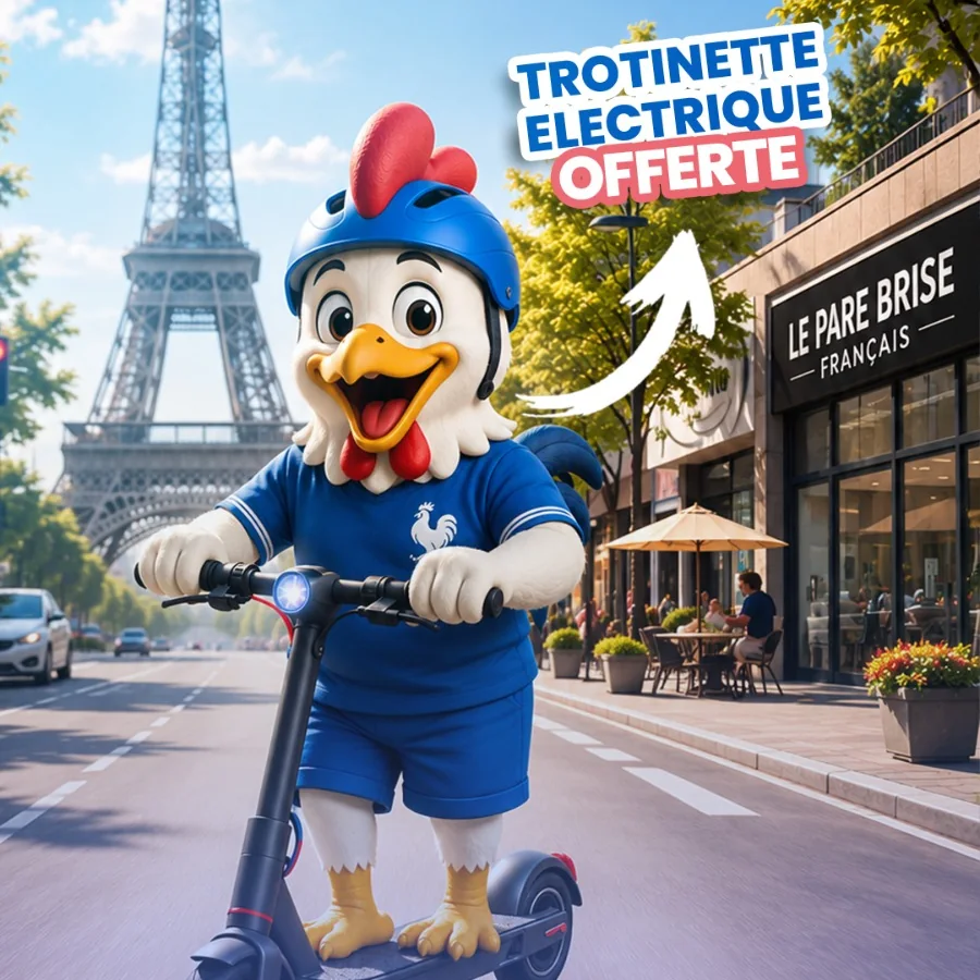 Cadeau offert : trottinette électrique